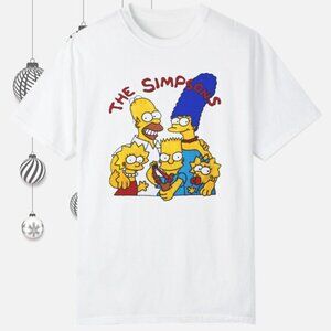 The Simpsons Family 80s Shirt Classic Cartoon Style Graphic T-Shirt 17